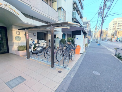 【駐輪場】 | ロイヤルステージ浅草 | ～駐輪場 写真～