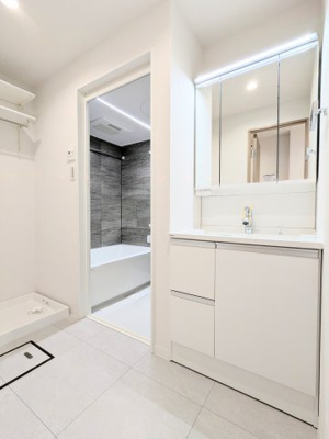 【独立洗面台】 | ロイヤルステージ浅草 | ～洗面化粧室写真～