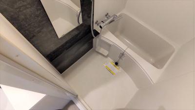 【浴室】 | エスリード新大阪ヴェルデ | バストイレ別なのでお風呂でゆっくりできますね