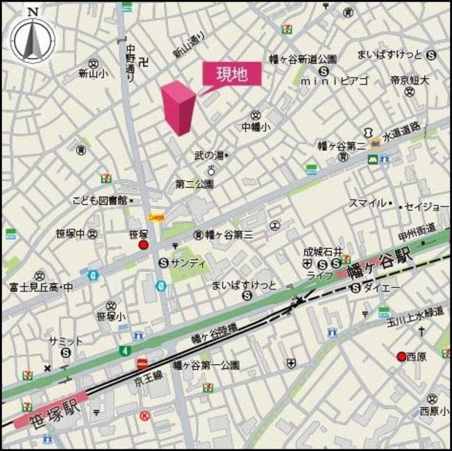 ＳＡＳＡＺＵＫＡ　ＴＯＤＡＹの地図