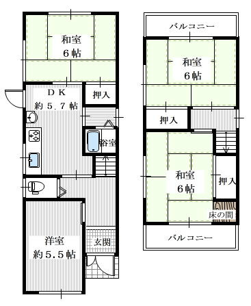富田林市川向町・収益物件