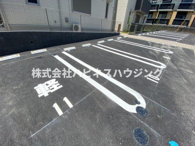 ホープヒルの駐車場