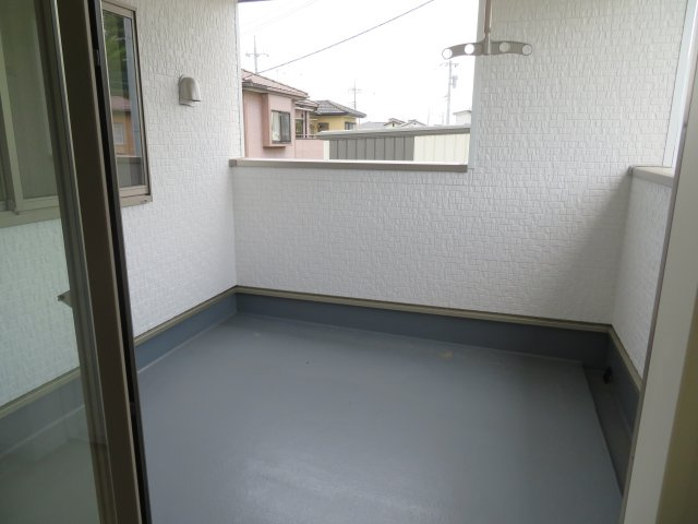 高崎市吉井町下長根第3（全4棟）1号棟のバルコニー