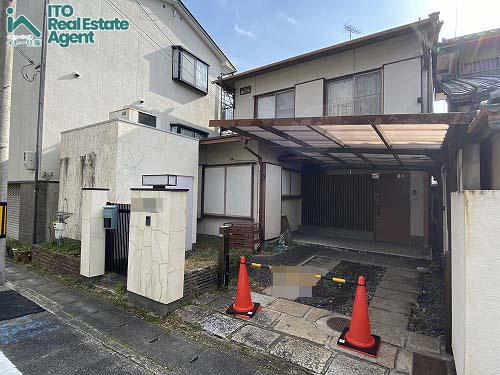 上賀茂畔勝町 古家付 土地の外観