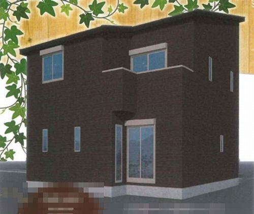 【外観】 | 【仲介手数料０円】座間市立野台3丁目　新築一戸建て | 外観パース　座間市立野台3丁目　新築一戸建て