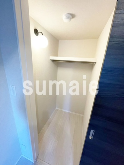 プライムホーム大宮の収納|ウォークインクローゼットです。