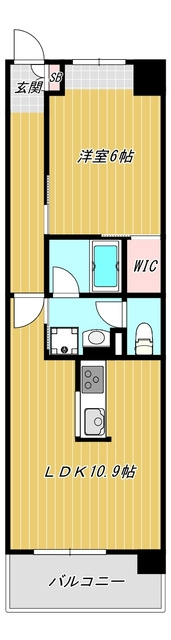 プライムホーム大宮の間取り|人気の1ＬＤＫです。