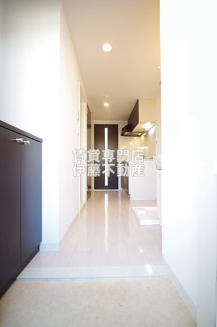 スカイコート天塚の玄関