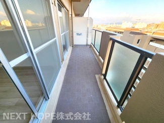 【バルコニー】 | 武庫川グランドハイツ | バルコニーは東向きです♪