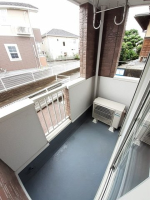 【バルコニー】 | ノーブル郷東Ａ | 陽当たり良好なバルコニーです