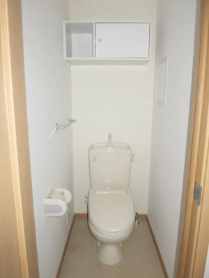 【トイレ】 | シャンポワール舞木Ａ | 落ち着いた色調のトイレです