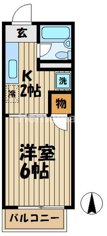 【間取り】 | コーポレインボー