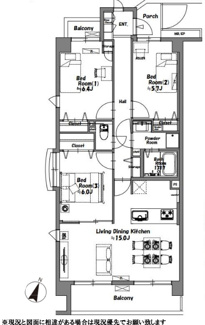 【間取り】 | 千葉パークハウス