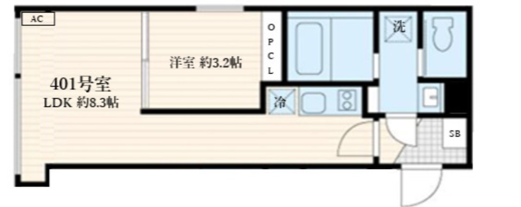 Skuld神楽坂の間取り