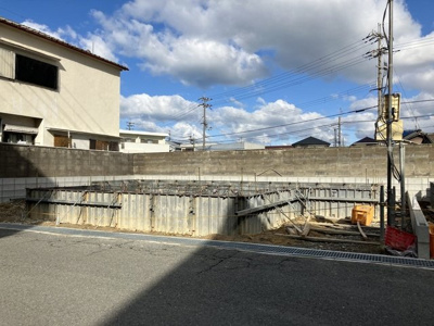 【前面道路含む現地写真】 | リーブルガーデン泉佐野市鶴原８期 | 前面道路含む現地写真