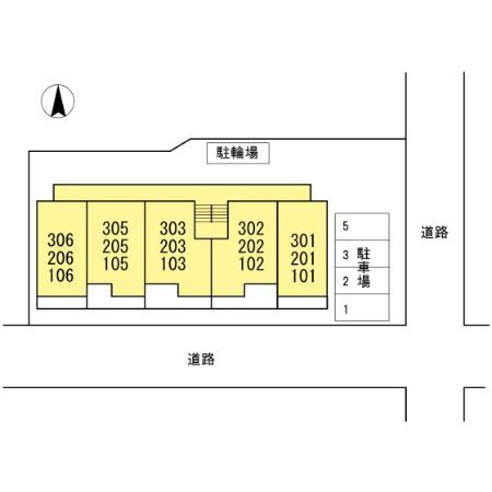 クレストⅡの区画図