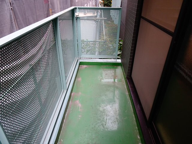 ラメゾン国分のバルコニー