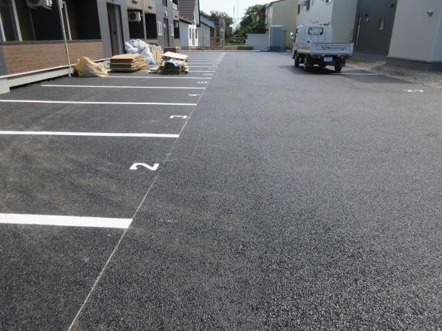 ハスコリオ・テールの駐車場