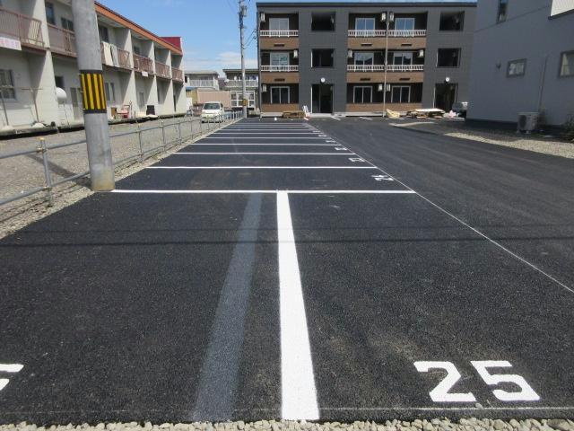 ハスコリオ・テールの駐車場