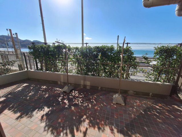 ライオンズマリンビュー逗子海岸の庭