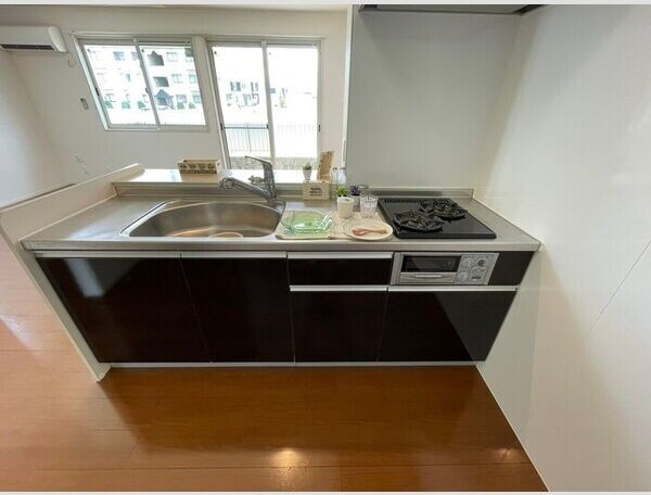 グリーンテラス　Bのキッチン