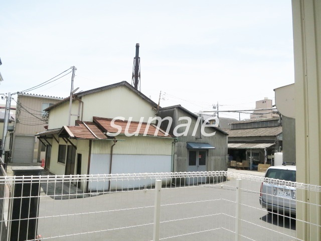 ヴィラージュ志伊Ⅱの展望|バルコニーからの景色です♪