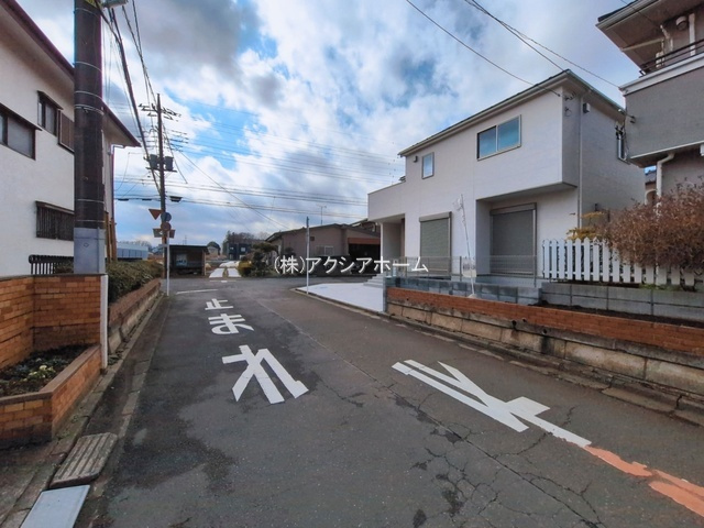 所沢市下富・全1棟　新築一戸建　～南西角地～の前面道路含む現地写真|現地写真（2026年3月10日撮影）