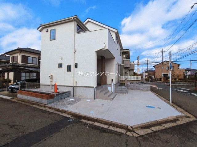 所沢市下富・全1棟　新築一戸建　～南西角地～の外観|現地写真（2026年3月10日撮影）