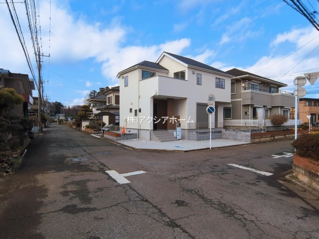 所沢市下富・全1棟　新築一戸建　～南西角地～の前面道路含む現地写真|現地写真（2026年3月10日撮影）