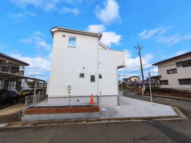 所沢市下富・全1棟　新築一戸建　～南西角地～の外観|現地写真（2026年3月10日撮影）