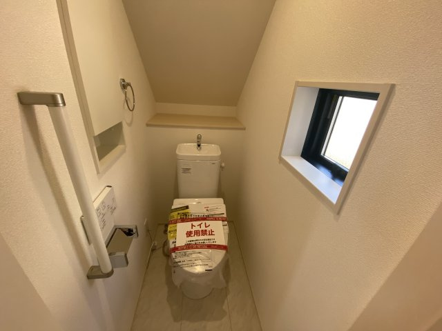 ◇平下平窪　6期　全4棟／3号棟　マルトまで徒歩7分♪◇のトイレ|シンプルで使いやすいトイレです♪