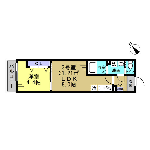 流山市向小金３丁目のアパート