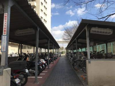【駐輪場】 | 朝日プラザ千里北C棟