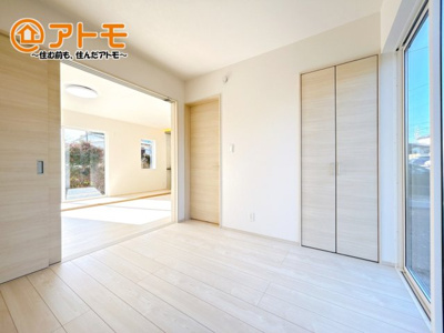 【子供部屋】 | 御殿場市御殿場1期　新築一戸建て　2号棟 | 広々使える収納付きの洋室です♪