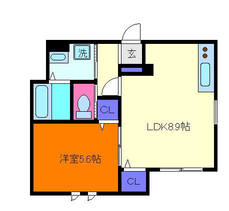 ポラリスの間取り