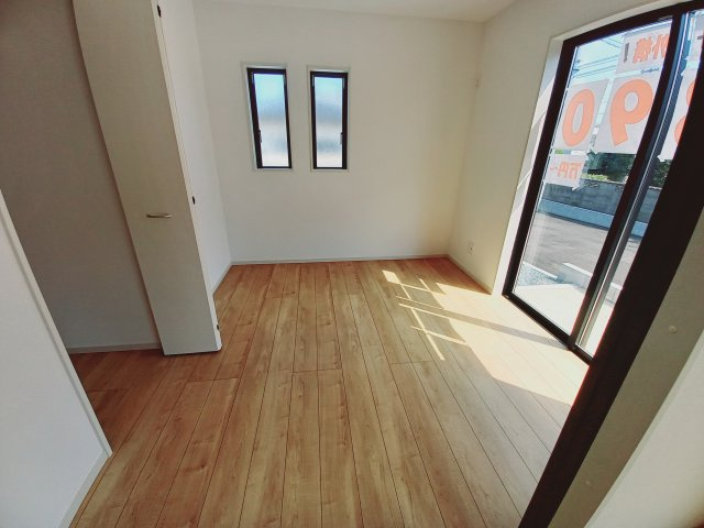◇平下平窪　6期　全4棟／1号棟　いわき駅まで車で9分♪◇の洋室|同施工◆個人の部屋や寝室として使える洋室です