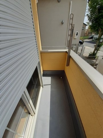 アンジュⅡのバルコニー