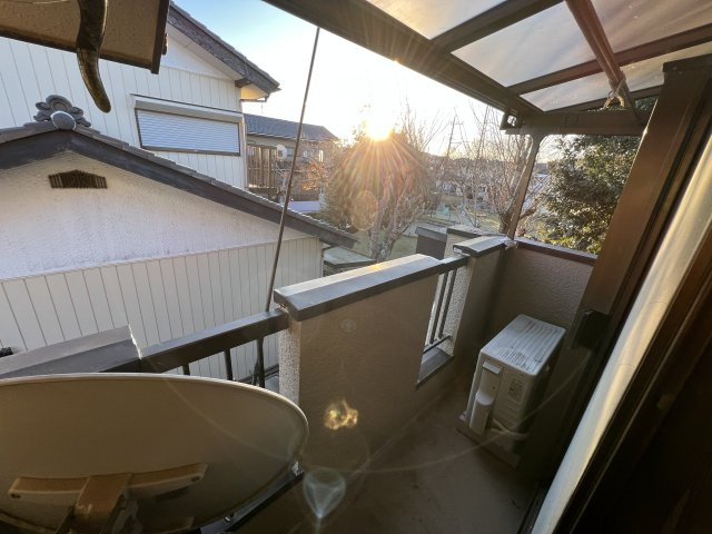 千葉県市原市南岩崎　中古戸建の展望|バルコニーです