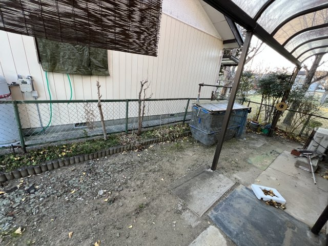 千葉県市原市南岩崎　中古戸建の庭|お庭です