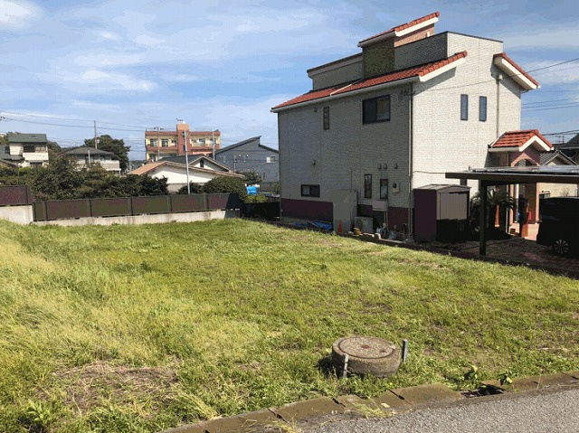 君津市大和田2丁目　約150坪　土地の外観