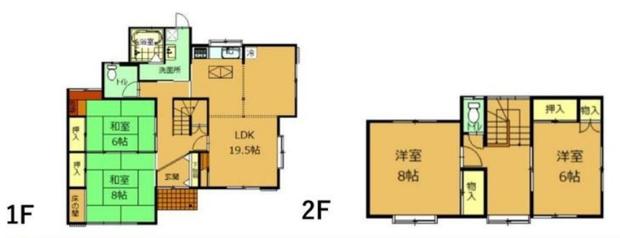 【中古戸建】足利市山川町の間取り|■間取り図｜敷地面積：317.43（約96.02坪）　建物面積：125.04（約37.82坪）