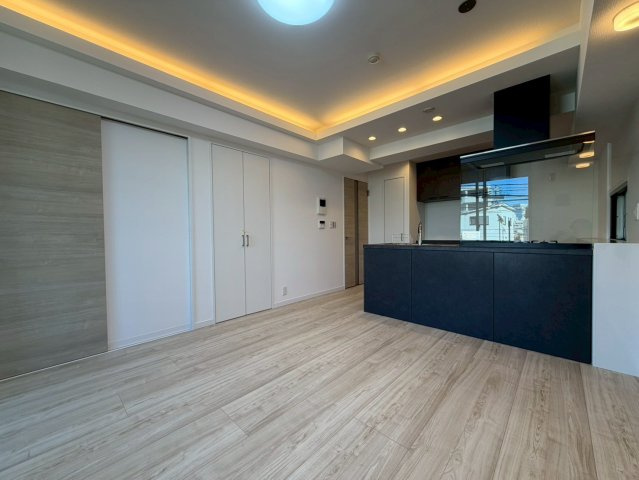 神宮前シティハウスの居間・リビング|使いやすいリビングです