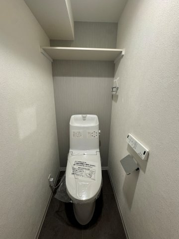 ライオンズガーデン狭山祇園のトイレ|落ち着いた色調のトイレです