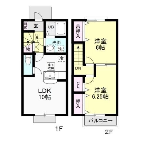 Nヴェールの間取り