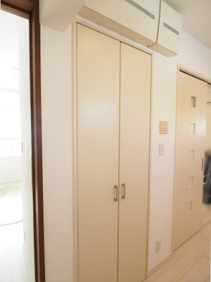 【収納】 | 中古戸建　仁井田字中川原 | ランドリースペース内にある収納！たっぷり収納できるので、タオルや下着類、バス用品等たくさんしまうことができます♪