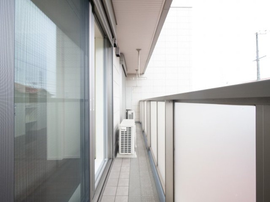 民ちゃん家のバルコニー