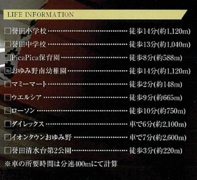 グラファーレ千葉市緑区誉田町１丁目９期の周辺