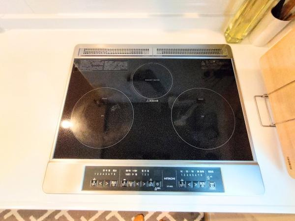 横塚2丁目　中古戸建のキッチン|IHコンロで掃除もしやすい