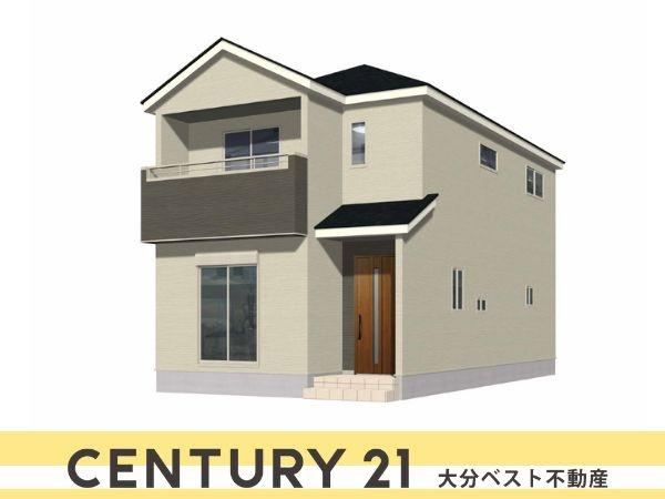 宗方台西1期1号棟の外観|※外観パースはイメージです。