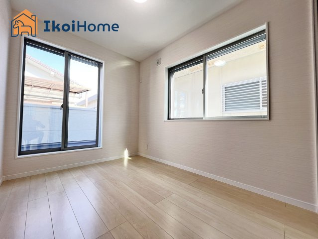 明石市藤が丘1丁目　新築戸建の子供部屋|【ホームページに現地動画掲載中】●年中無休：当日予約可●全居室ペアガラス標準装備。